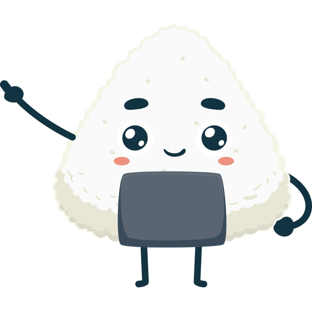 Mascote Onigiri